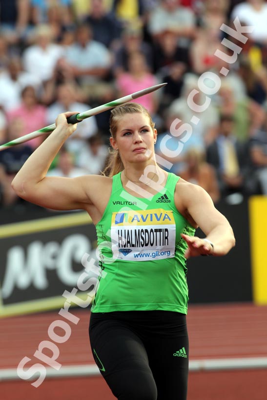 Asdis Hjalmsdottir, Javelin, 2011 Aviva London Grand Prix